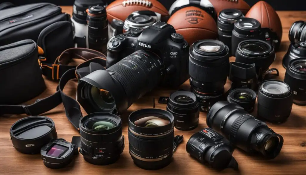 NFL photography equipment