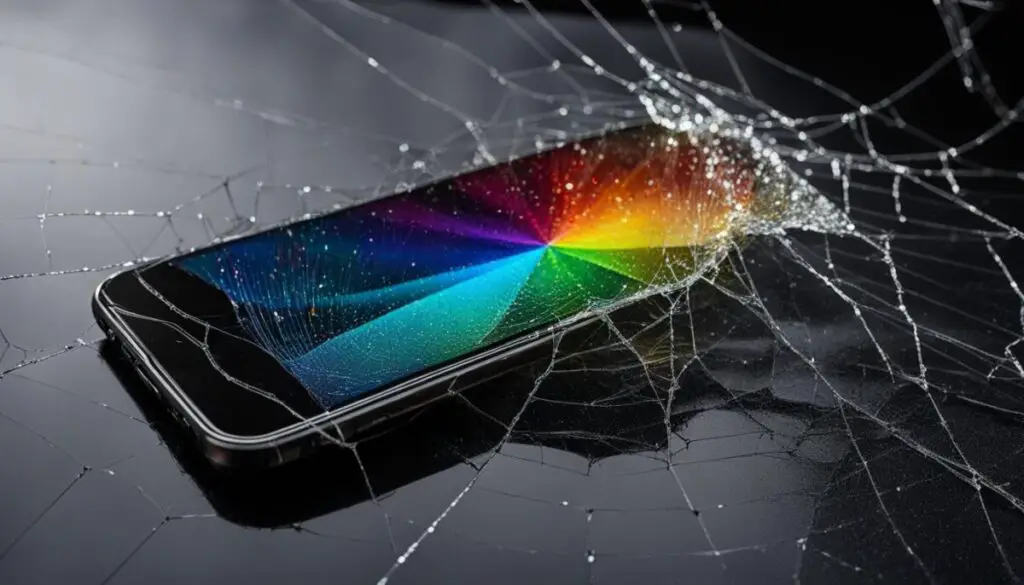 cracked phone screen lifespan