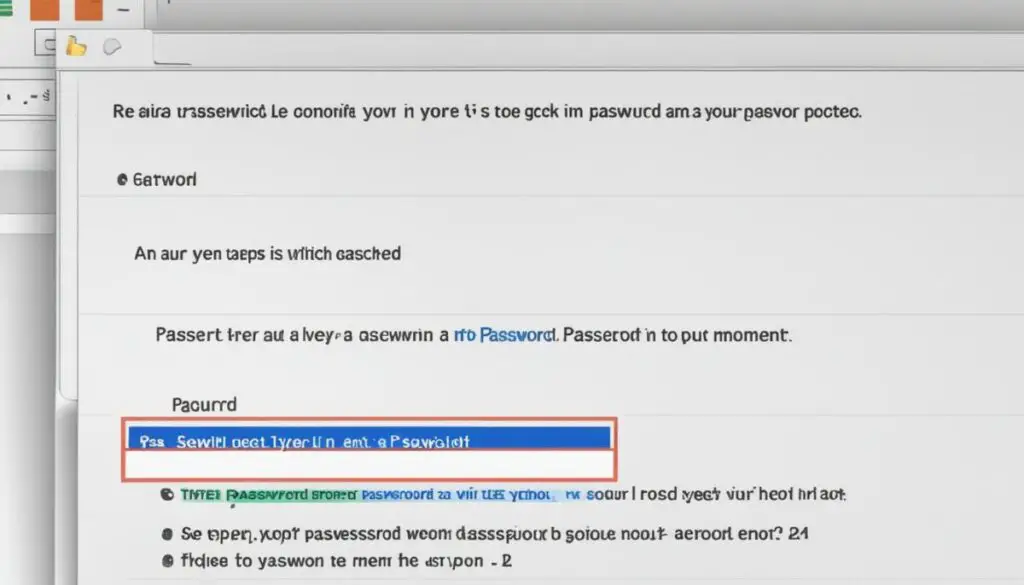 password protect word document